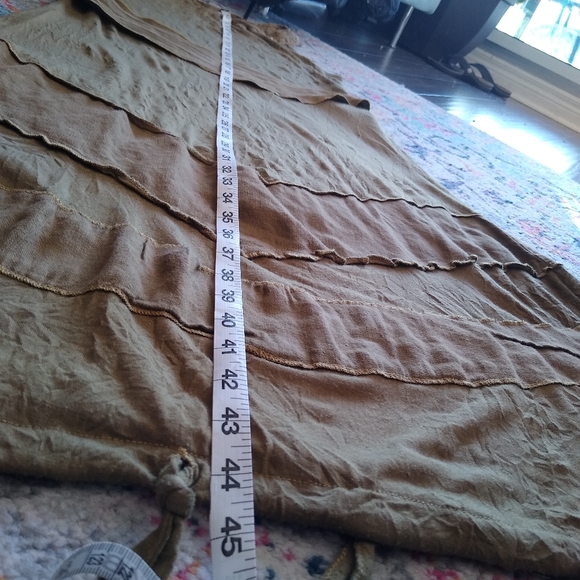 CATY LESCA PARIS linen blend bohemian dress - Picture 12 of 17